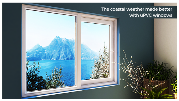 The coastal weather made better with uPVC windows Modified