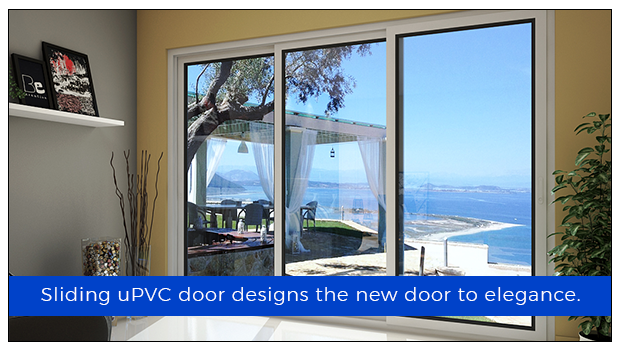 VENSTER Sliding uPVC door designs the new door to elegance. 620x350 30 july 18