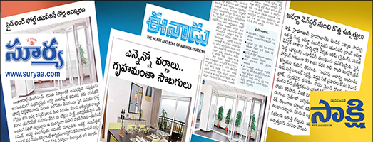 aparna venster slide and fold upvc doors launched banner