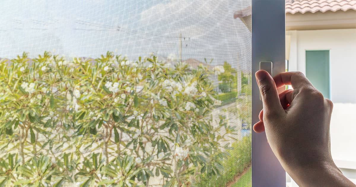 mosquito nets for uPVC windows