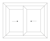 2 TRACK SLIDING WINDOW WITH/WITHOUT MESH/GRIL